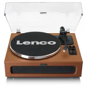 Lenco LS-430BN Tocadiscos Bluetooth con 2 Velocidades Madera