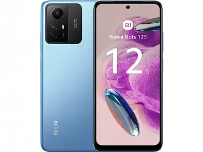 Móvil - Xiaomi Redmi Note 12S, Azul Hielo, 256 GB, 8 GB RAM, 6.43" Full HD+, MediaTek Helio G96, 5000 mAh, Android