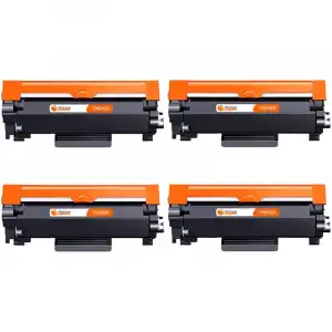 Pccom Essential Brother TN2420/TN2410 Tóner Compatible Negro Pack 4