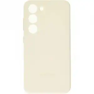 Samsung Silicone Case Funda de Silicona Blanca para Galaxy S23