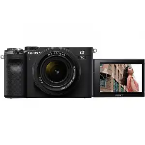 Sony Alpha 7C 24.2MP WiFi/Bluetooth + Objetivo Sony FE 28-60mm F4-5.6