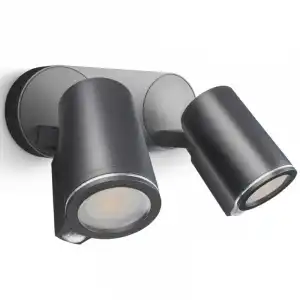 Steinel Spot Duo Sensor Foco de Exterior con Sensor de Movimiento 15W Negro
