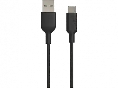 Cable de carga - Muvit MCUSC0021, Universal, Para Apple, Negro