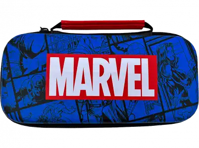 Funda - Disney Marvel Viñeta, Para Nintendo Switch, Switch Lite, OLED, Azul