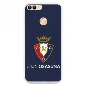 Funda Para Huawei P Smart Del Osasuna Escudo Fondo Azul - Licencia Oficial Ca Osasuna