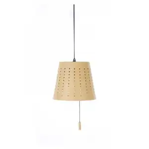 Iluzzia Lámpara Colgante Led Solar Banate 3w Iluzzia Amarillo Arena