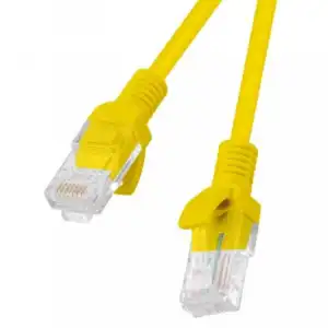 Lanberg Cable de Red RJ45 UTP Cat.6 50cm Amarillo