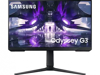 Monitor gaming - Samsung Odyssey G3 LS27AG320NUXEN, 27", Full-HD, 1 ms, FreeSync Premium, Negro