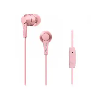 Pioneer SE-C3T Auriculares con Micrófono Rosa