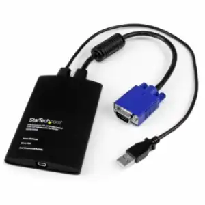 Startech.com Consola Crash Cart Kvm Usb Para Portatil Transfer Archivos