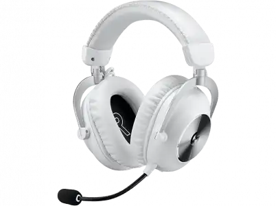 Auriculares gaming - Logitech G Pro X 2, Inalámbrico, Bluetooth, Transductor de grafeno, 7.1 DTS, PC/PlayStation/Nintendo, Blanco