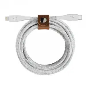 Belkin Boost Charge Cable con Correa USB-C a Lightning 1.2m Blanco