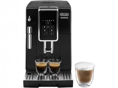 Cafetera superautomática - De'Longhi Dinámica ECAM350.15.B, Molinillo, Panel Táctil, Vaporizador de leche