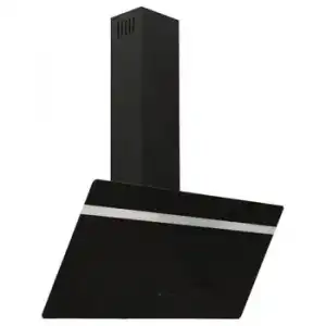 Campana Extractora Pared Acero Y Vidrio Templado Negro 90 Cm Vidaxl