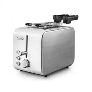 Delonghi Ctx 2203.w Tostadora 2 Rebanada(s) Plata, Blanco 550 W