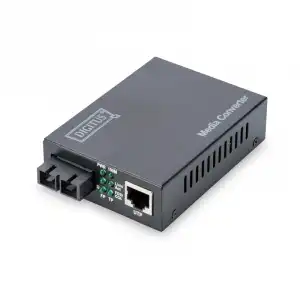 Digitus Convertidor de Medios Fast Ethernet RJ45/SC