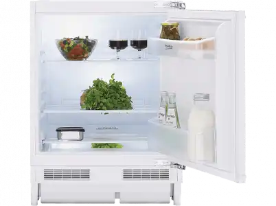 Frigorifico bajo encimera - Beko BU1103N, Integrable, Cíclico, 81.8 cm, 128 l, Blanco