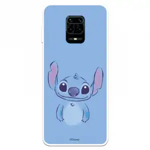 Funda Oficial Lilo & Stitch de Disney Stitch Azul para Xiaomi Redmi Note 9 Pro