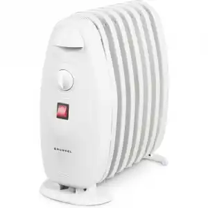 Grunkel Radiador de Aceite 7 Elementos 800W Blanco