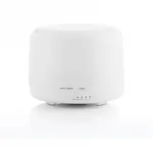 InnovaGoods Humidificador Difusor de Aromas con Luz LED 300ml Multicolor