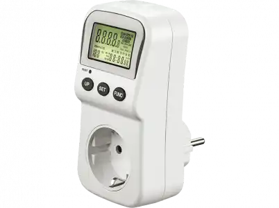 Medidor energía - Hama 00223561, 37 W, 250 V, Universal, Blanco