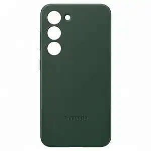 Samsung - Funda De Piel Verde Para Galaxy S23