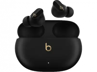 Apple Beats Studio Buds + (2023), Auriculares True Wireless, Cancelación de Ruido, Apple, Android, Negro / Oro