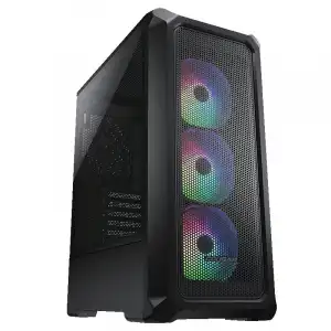 Archon 2 Mesh RGB Cristal Templado USB 3.0 Negro