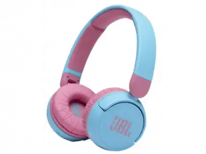 Auriculares infantiles - JBL JR310BT, De diadema, Bluetooth, Micrófono, Hasta 30 horas, Azul