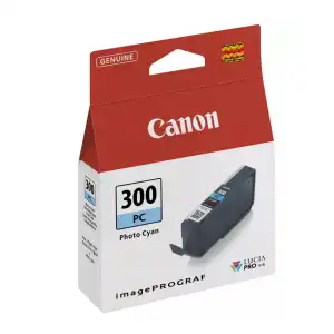 Canon - Cartucho De Tinta PFI-300 PC Cian Foto (4197C001)