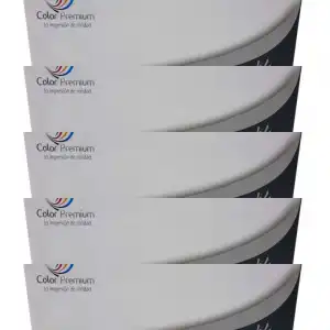 Color Premium Tóner Compatible con HP CF287A Negro Pack 5 Unidades