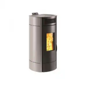 Invicta Estufa De Pellets De Leña 9,5kw Gris - P941978