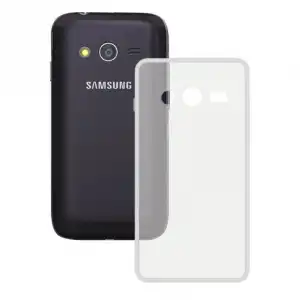Ksix Funda Flexible para Samsung Galaxy Ace 4 Transparente