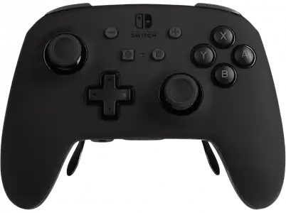 Mando - Power A Fusion Pro Black, Para Nintendo Switch, 2 carcasas magnéticas, Sticks analógicos, Negro/Blanco