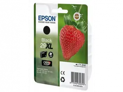 Pack Cartucho de tinta - Epson C13T29914020 Fresa, 29 cartuchos XL, Black