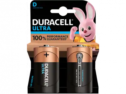 Pilas D - Duracell Ultra Power 2 Ud