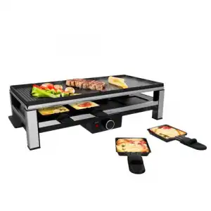 Raclette Cecotec Cheese&Grill 12000 Inox Black