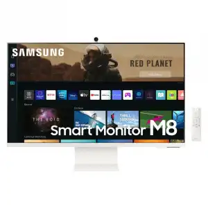 Samsung - Monitor PC 81,28 Cm (32") Smart M8 LS32BM801UUXEN, 60 Hz, UHD 4K, HDR 10+, Smart TV Apps