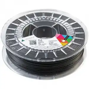 Smartfil Pla Glitter Filamento 3D Aspecto Purpurina 1.75mm 750g Black Glitter