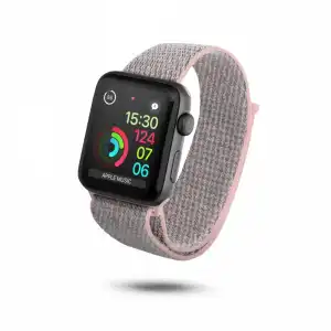 Unotec Correa Velcro Rosa Palo para Apple Watch 38/40mm