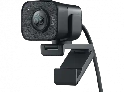 Webcam - Logitech StreamCam, FHD 1080p a 60fps, Autofoque inteligente, Rendimiento Audio Premium, Montaje versátil, USB-C, Negro