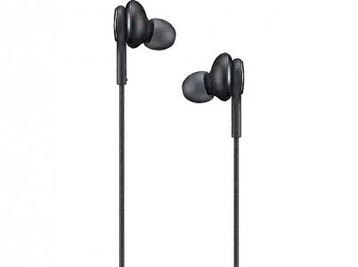 Auriculares de botón - Samsung EO-IC100, USB-C, Sonido AKG, Micrófono, Botón, Negro