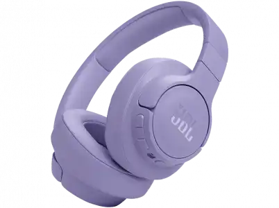 Auriculares inalámbricos - JBL Tune 770 NC, Cancelación ruido adaptativa, Autonomía 70h, Carga rápida, Lila