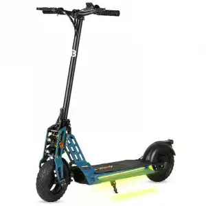 B-Mov FreeStyle 5 2023 Patinete Eléctrico 10" 800W Negro/Azul con Doble Tira LED Lateral Amarilla