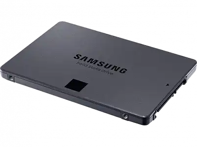 Disco duro SSD 8 TB - Samsung MZ-77Q8T0BW 870 QVO, Interno, Hasta 530 MB/s, 2.5", SATA, V-NAND MLC, Gris