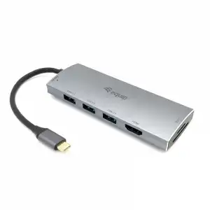 Equip 7en1 Hub USB-C a USB 3.0/ HDMI/ USB-C PD/ SD