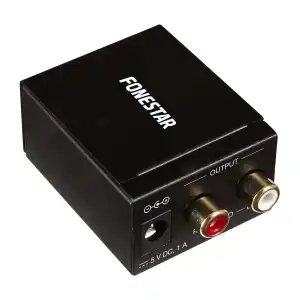 Fonestar - Convertidor De Audio FO-37DA Digital A Analógico