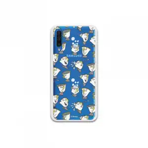 Funda Oficial de Disney Chip Potts Siluetas Transparente para Samsung Galaxy A50