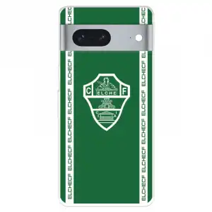 Funda Para Google Pixel 7 5g Del Elche Cf Escudo Fondo Verde - Licencia Oficial Elche Cf