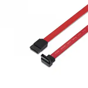 Goobay Cable SATA Acodado 50cm Rojo